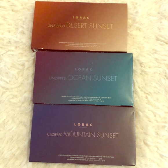 LORAC Other - Lorac Unzipped Palettes